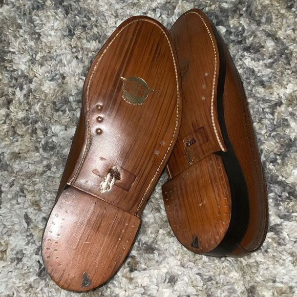 Florsheim Royal Imperial Kenmoor Gunboats Shoe 93602 size 10 vintage - Picture 7 of 9